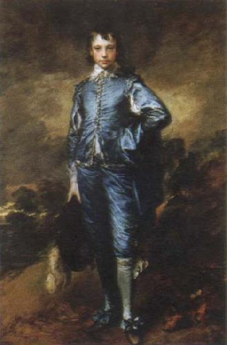 Thomas Gainsborough the blue boy oil painting image